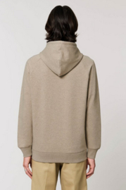 GOAT II ROGER men's hoodie: heather sand