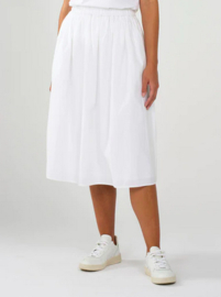 KCA II poplin skirt: bright white