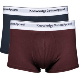 KCA || UNDERWEAR organic 2pack: decadent choko/total eclipse-ALLEEN S BESCHIKBAAR-