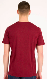 KCA II AGNAR basic tee: rhubarb melange