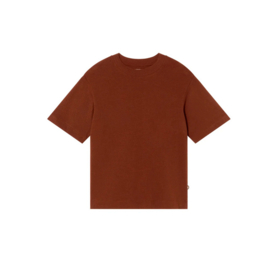 Thinking Mu || ROY hemp tee; brown