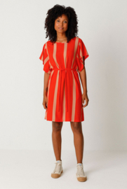 SKFK || LAIDE dress; stripes red