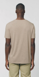 GOAT II FINZ round neck: heather sand