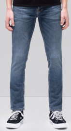 Nudie Jeans || GRIM TIM jeans: mid blue indigo -ALLEEN 34\32 BESCHIKBAAR-
