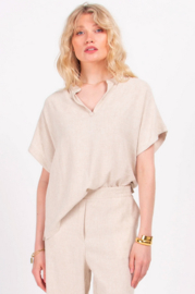 Nathalie Vleeschouwer || BAMIRA blouse linen natural