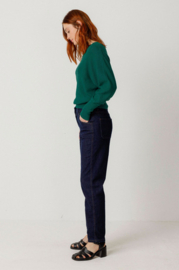 SKFK || IBAR-GOTS sweater; basil green