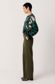 SKFK || NEKANE trouser; deep green 