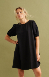 Thinking Mu II FLORETA Dress: black