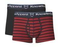 KCA || UNDERWEAR organic 2pack: pompeian red-ALLEEN S BESCHIKBAAR-