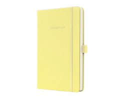 Conceptum || NOTEBOOK hardcover lined: yellow