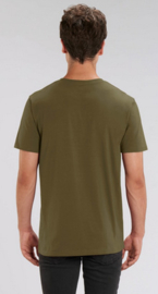 GOAT II BRUCE men's heavy tee: british khaki