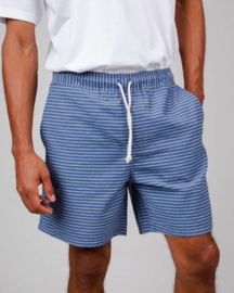 BRAVA || hr short summer BARRE; strp blue