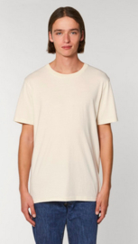 GOAT II BRUCE men's heavy tee: natural raw