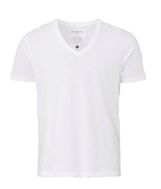 Armed Angels || CHARLIE v-neck t-shirt: white