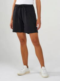 KCA II linen mix short: black jet