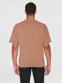 KCA || Loose fit sweat T-shirt; chocolate malt