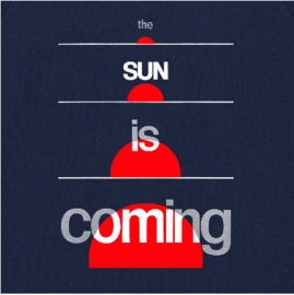 Bask in the sun II SUN sweat: navy