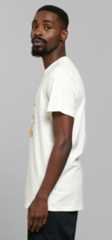 DEDICATED II STOCKHOLM tee: camp fire white