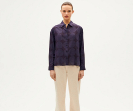 Thinking Mu || KATI blouse; Japan blue