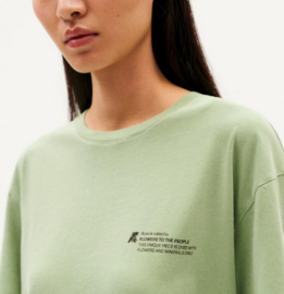 Thinking Mu || FTP tee UNISEX; green acacia