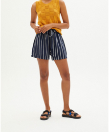 Thinking Mu II GERANIO shorts striped: dark seers