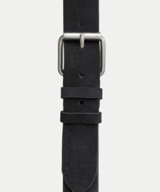 Nudie Jeans || PEDERSON suede belt: black