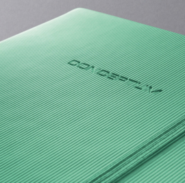 Conceptum || NOTEBOOK hardcover lined: green