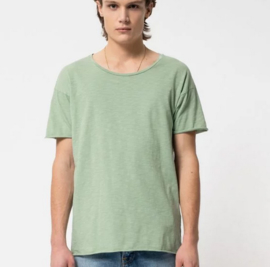 Nudie Jeans || ROGER slub tshirt: pale green