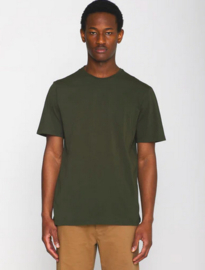 KCA || AGNAR regular fit basic tee; forrest night