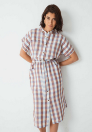 SKFK II KATINA dress: brown vichy