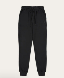 KCA || Sweat pants with patch pocket detail; Black jet