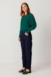 SKFK || IBAR-GOTS sweater; basil green