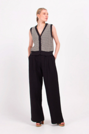 Nathalie Vleeschouwer || CASTOR pantalon; black -UITVERKOCHT-