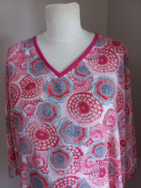 tuniek fuchsia roze viscose