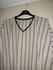 Tuniek viscose zand zwart KOOPJES DEAL