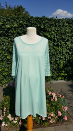 tuniek tricot kant mintgroen