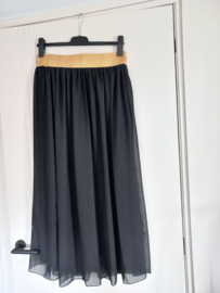 chiffon MAXI rok 20 kleuren