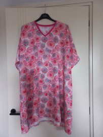 tuniek fuchsia roze viscose