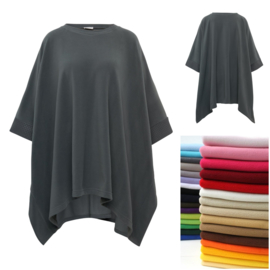 Fleece heerlijk warm tuniek div.kleuren