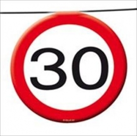 Vlaggenlijn 30 verkeersbord