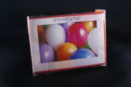 Ballonnen uitnodigingen