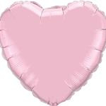 Aktie* Ballon hart roze