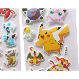 Pokemon Stickers (3 vel)