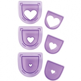 Wilton 3-Pc. Layered Hearts Cutting Insert Set