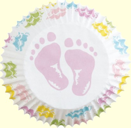 Cupcakevormpjes Baby pk75