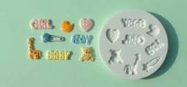 Alphabet Moulds Baby