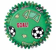 Wilton Baking cups Soccer pk/50