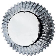 Cupcakevormpjes Silver pk/24