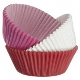 Cupcakevormjes Metallic Assorted pk/75