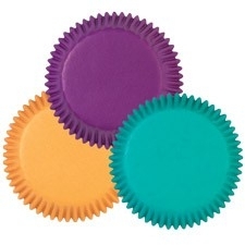 Cupcakevormpjes Jewel Colors pk/100